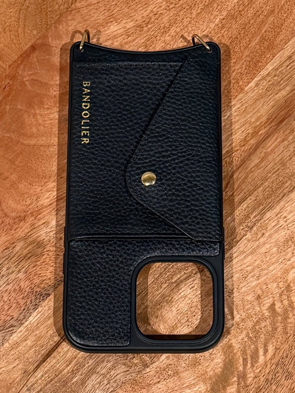 Bandolier - Kimberly 14 iPhone Pro Max - Phone/Pouch/Airpods - Black Pebble - Picture 4 of 7
